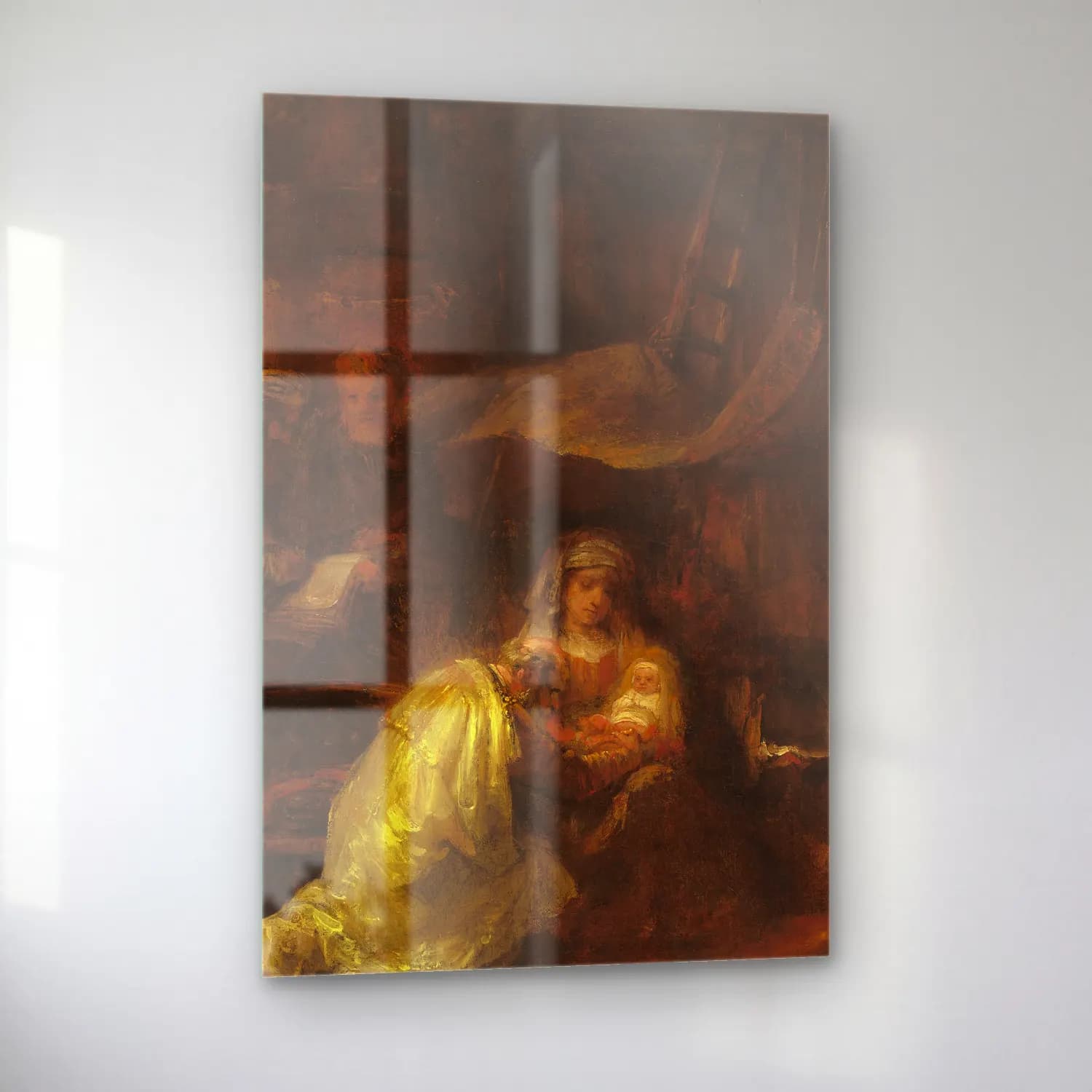 Rembrandt van Rijn – Titus, the Artist’s Son cam tablo — sol açıdan görünüm