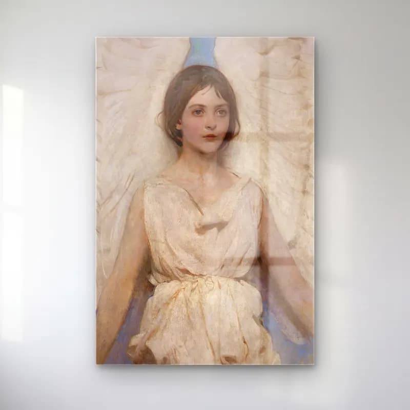 Abbott Handerson Thayer – Angel cam tablo — Abbott Handerson Thayer – Angel — yağlı boya melek