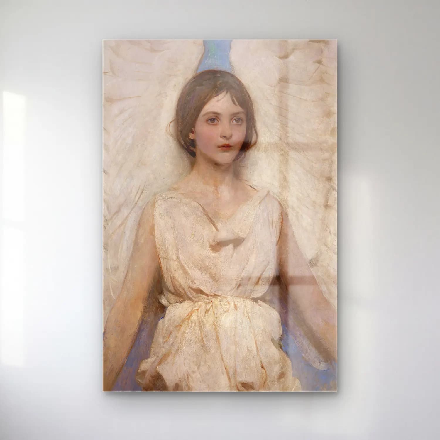 Abbott Handerson Thayer – Angel cam tablo — Abbott Handerson Thayer – Angel — yağlı boya melek
