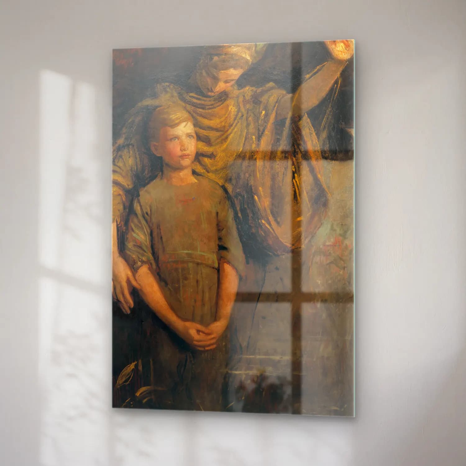 Abbott Handerson Thayer – Boy and Angel cam tablo — sağ açıdan görünüm