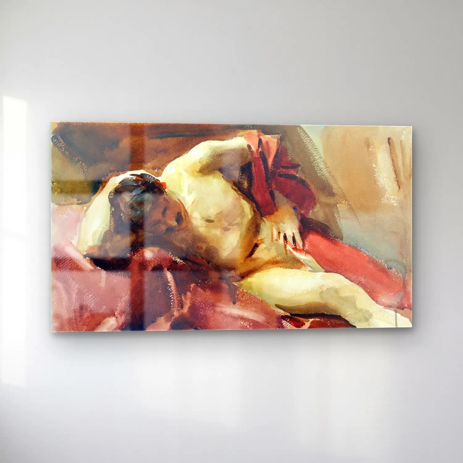 John Singer Sargent – Italian Model after cam tablo — sol açıdan görünüm