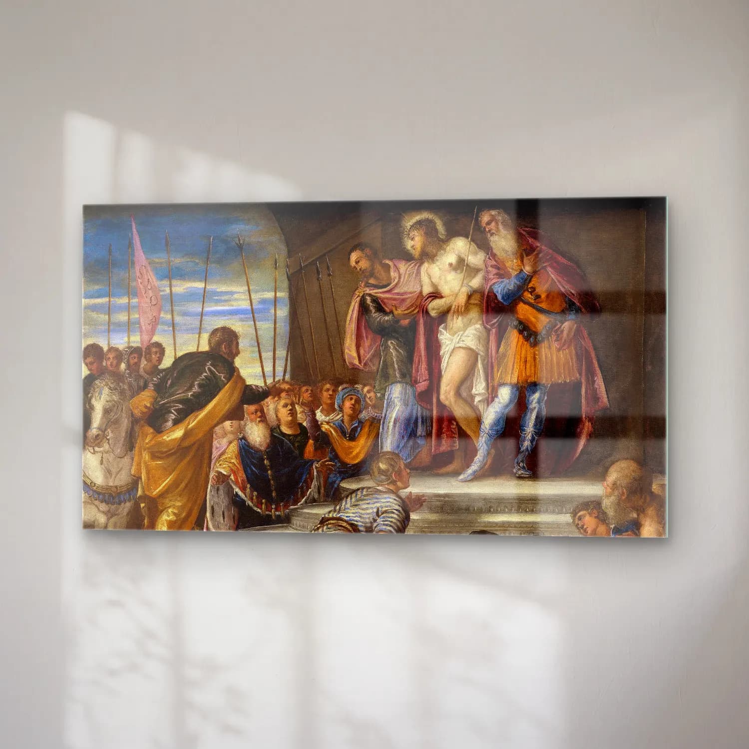 Jacopo Tintoretto – Ecce Homo cam tablo — sağ açıdan görünüm