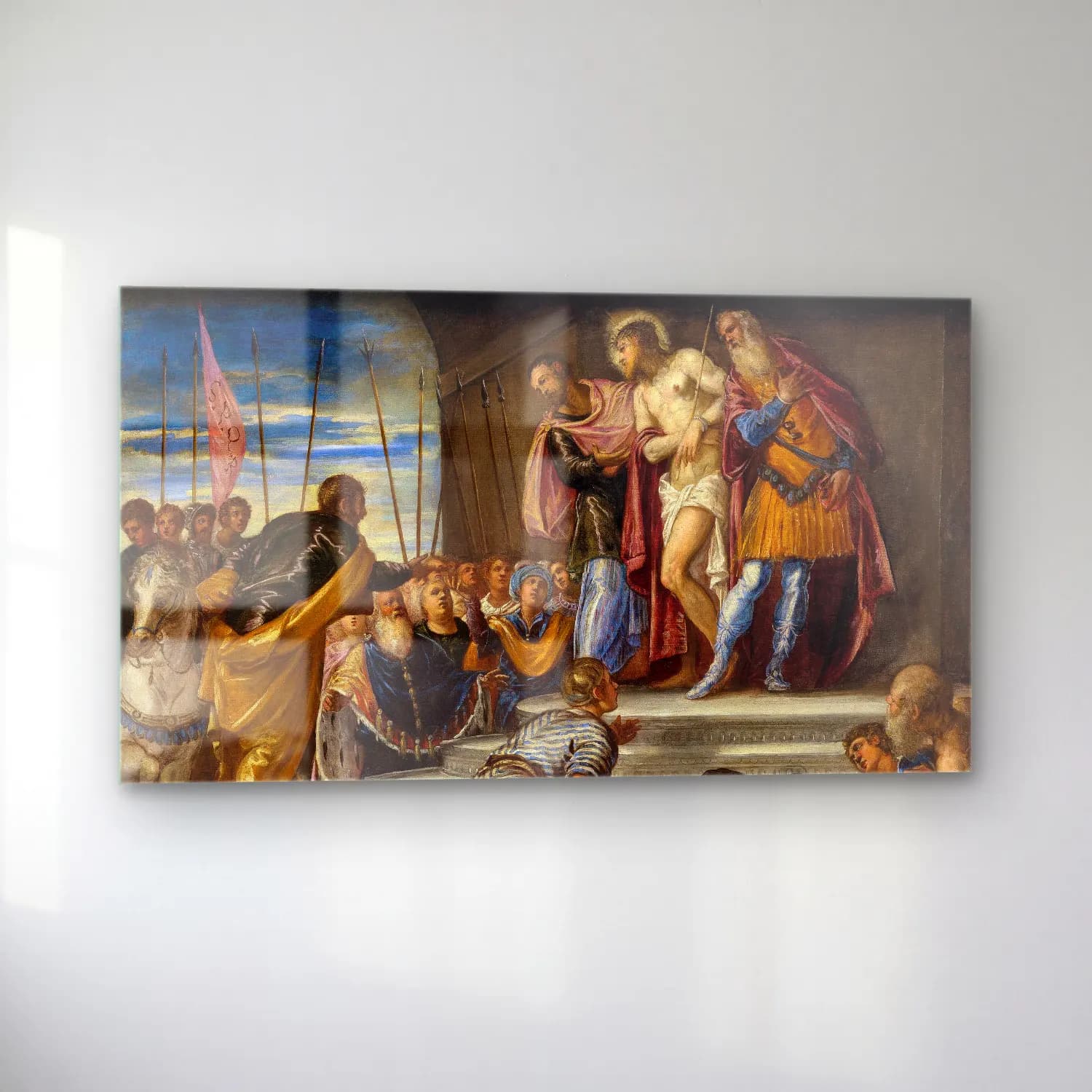 Jacopo Tintoretto – Ecce Homo cam tablo — sol açıdan görünüm