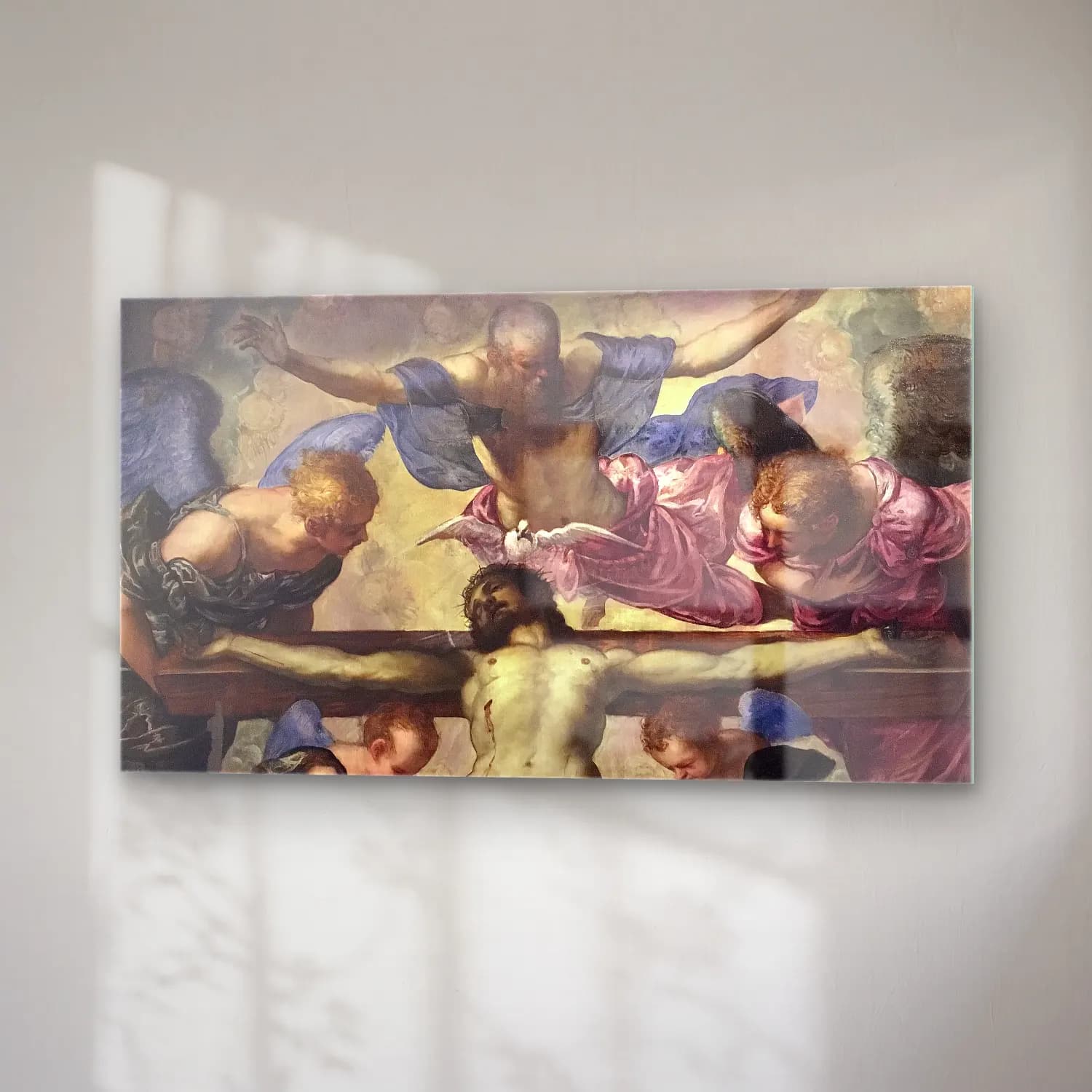 Jacopo Tintoretto – Holy Trinity cam tablo — sağ açıdan görünüm