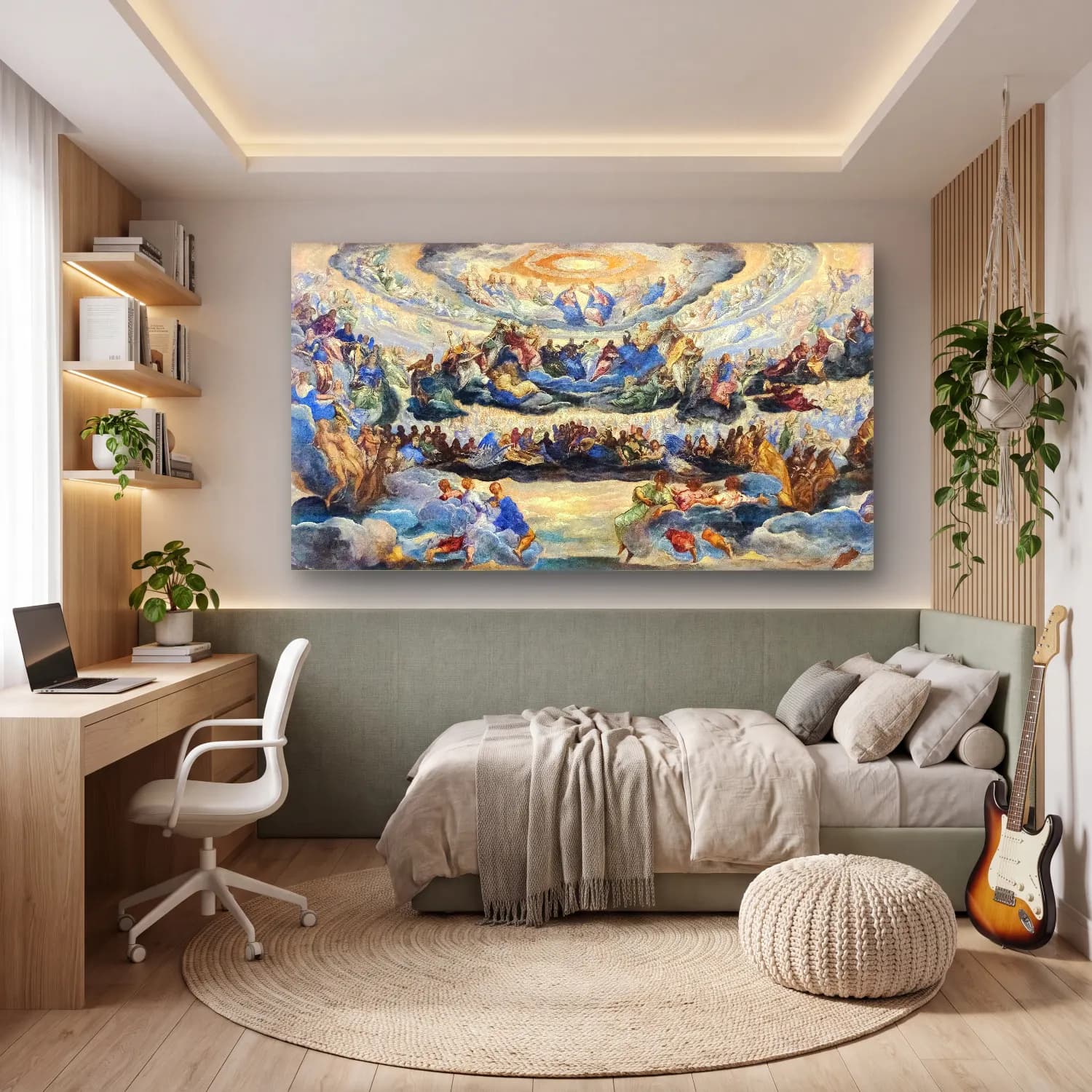 Jacopo Tintoretto – Paradise cam tablo — genç odasında