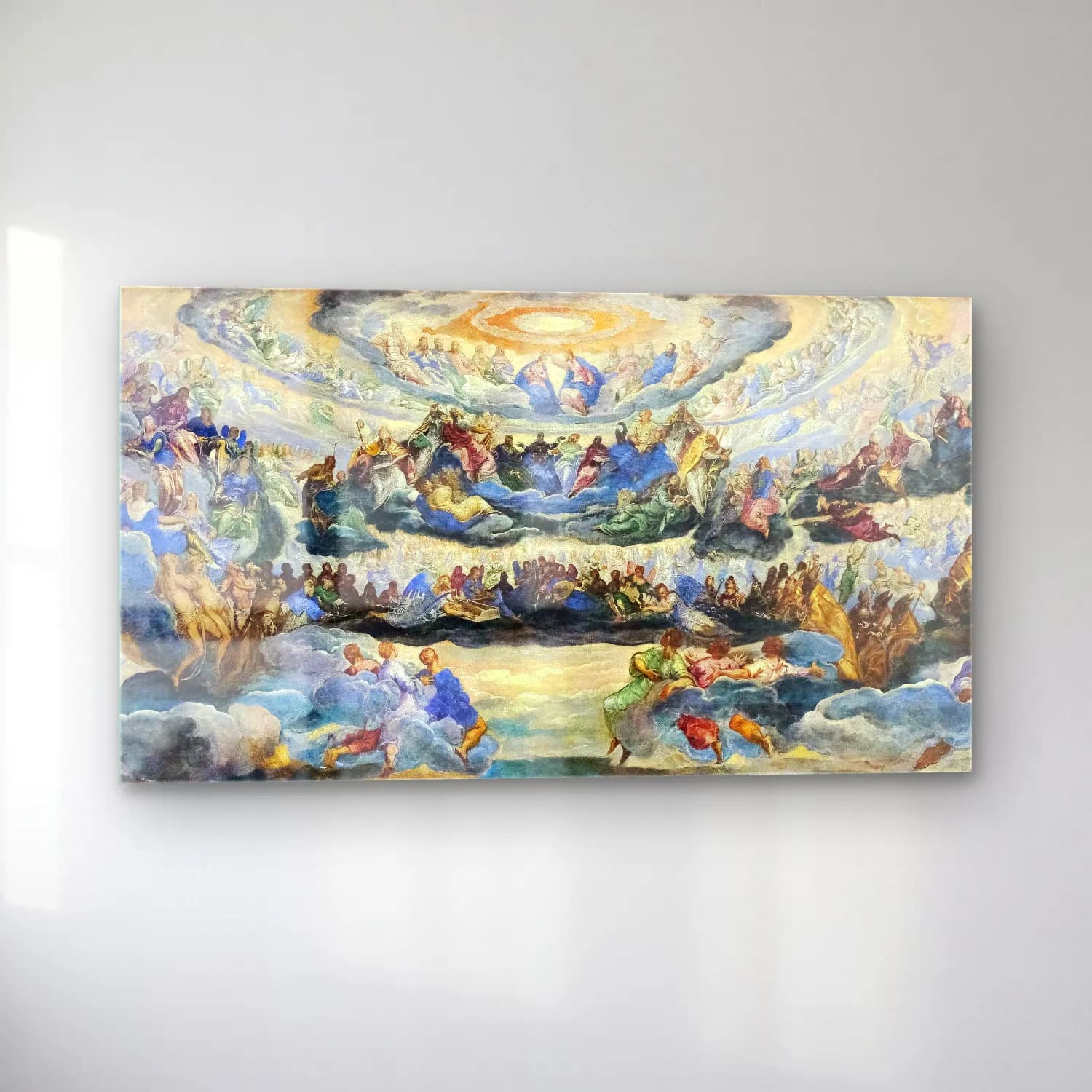 Jacopo Tintoretto – Paradise cam tablo — sol açıdan görünüm