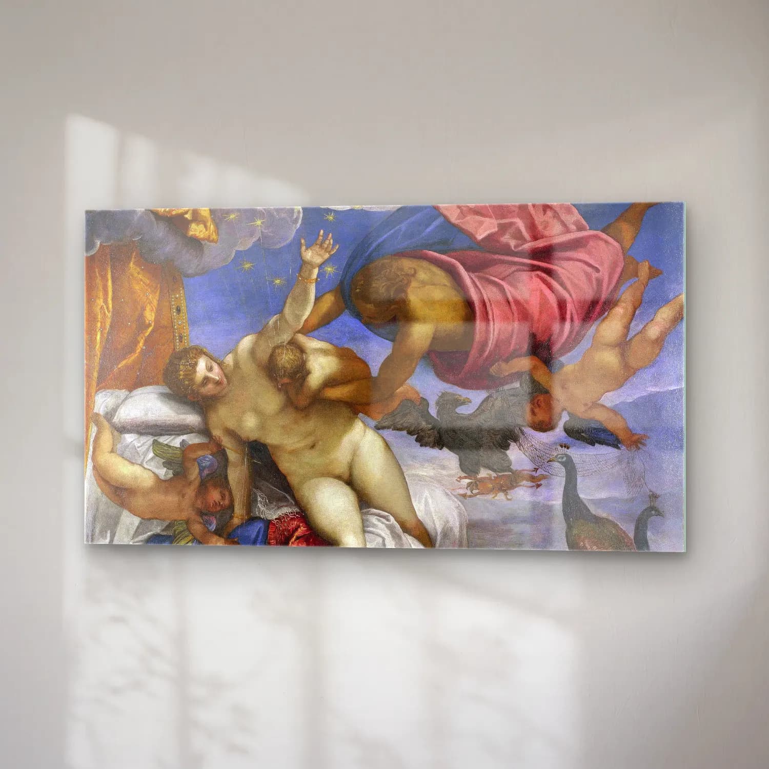 Jacopo Tintoretto – The origin of the Milky Way cam tablo — sağ açıdan görünüm