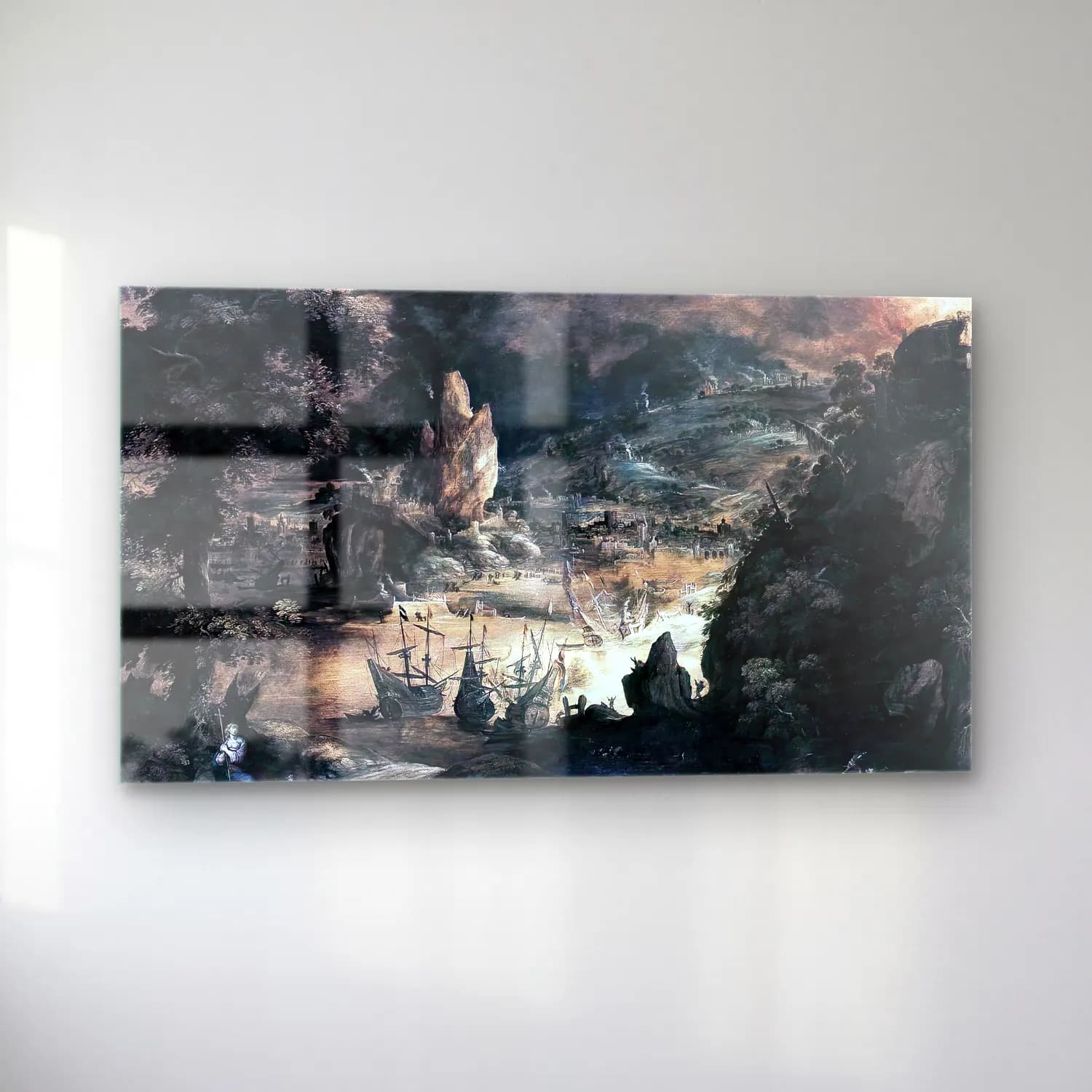 Kerstiaen de Keuninck – The Calamities of Humanity cam tablo — sol açıdan görünüm