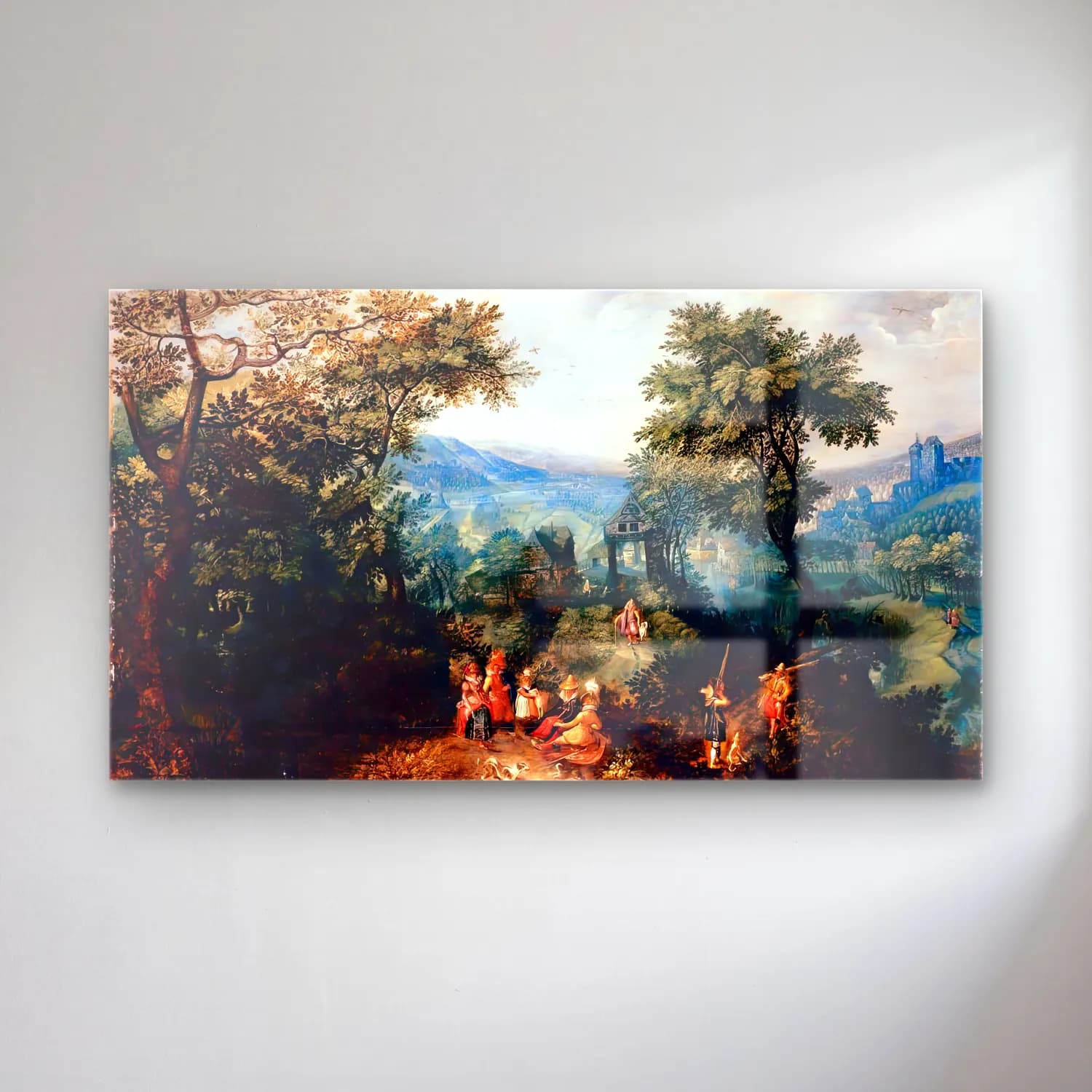 David Vinckboons – Extensive Landscape cam tablo — David Vinckboons – Extensive Landscape — yağlı boya dini sahne