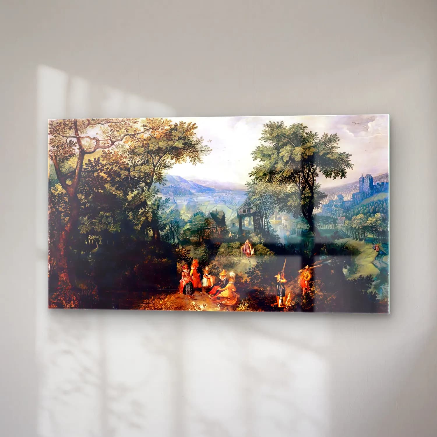 David Vinckboons – Extensive Landscape cam tablo — sağ açıdan görünüm