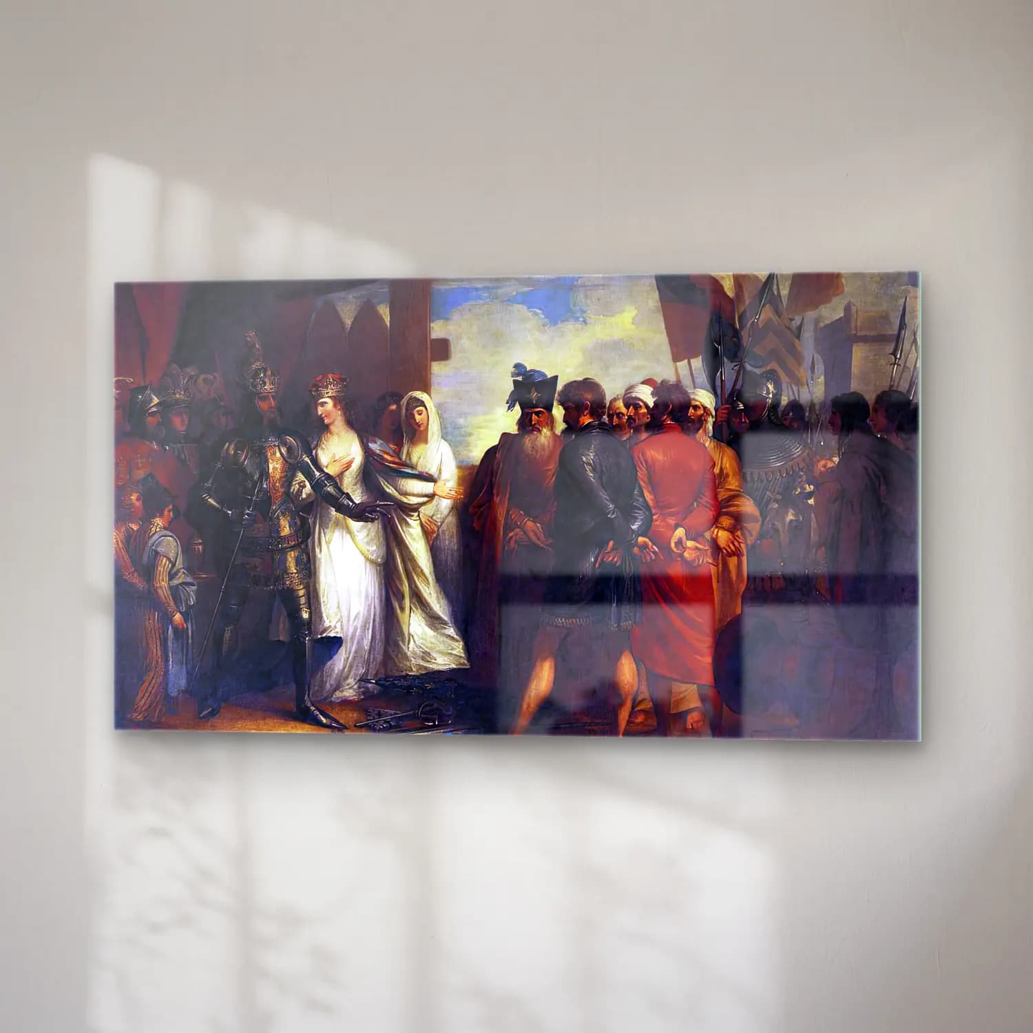 Benjamin West – The Burghers of Calais cam tablo — sağ açıdan görünüm