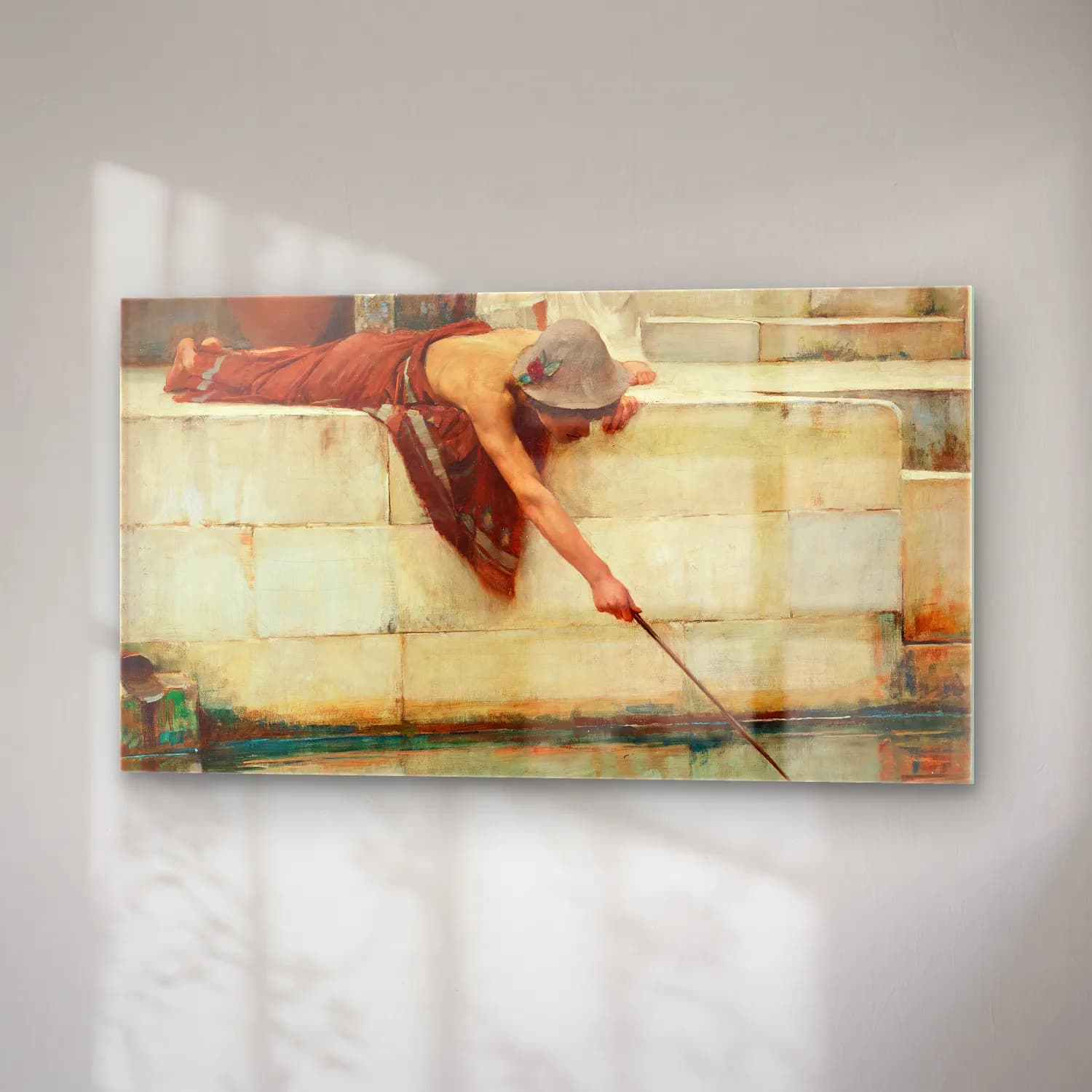 John William Waterhouse – The Rescue cam tablo — sağ açıdan görünüm