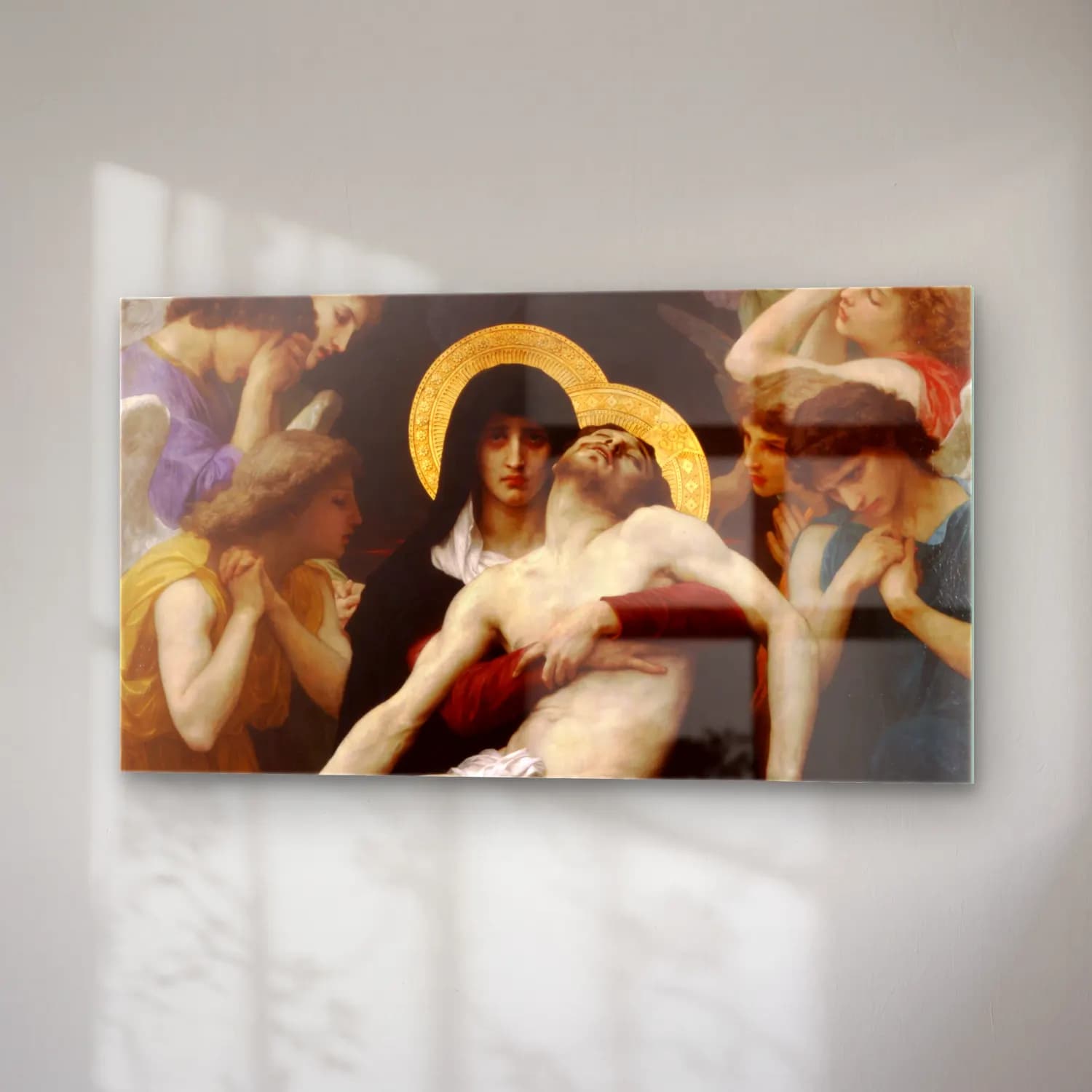 William-Adolphe Bouguereau – Pieta cam tablo — sağ açıdan görünüm