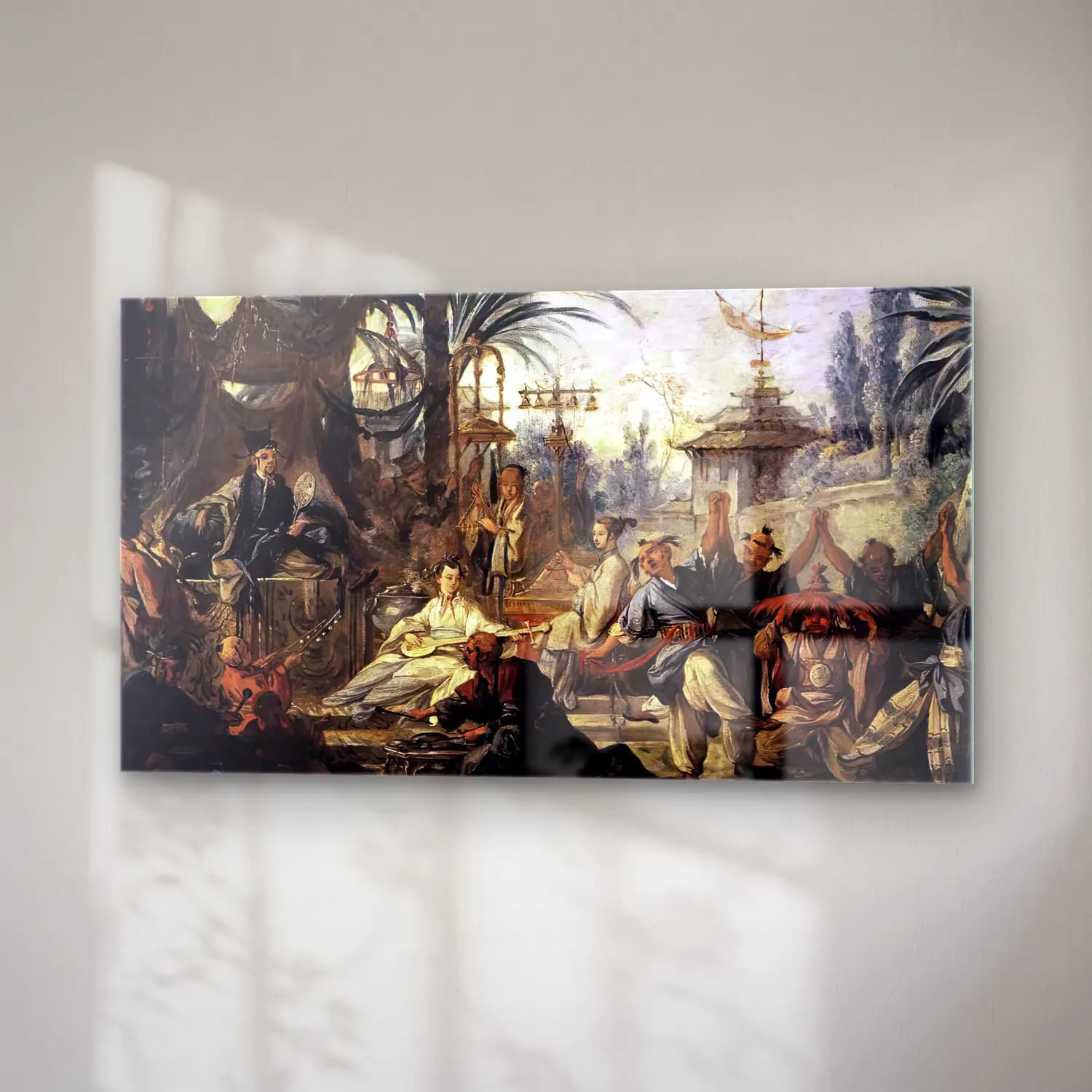 François Boucher – Chinese Dance cam tablo — sağ açıdan görünüm