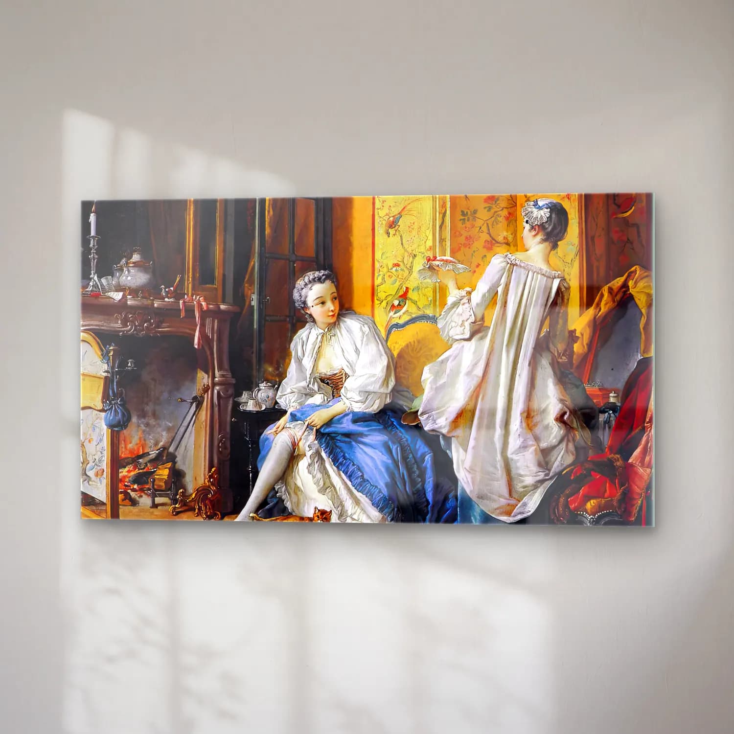 François Boucher – The Toilette cam tablo — sağ açıdan görünüm