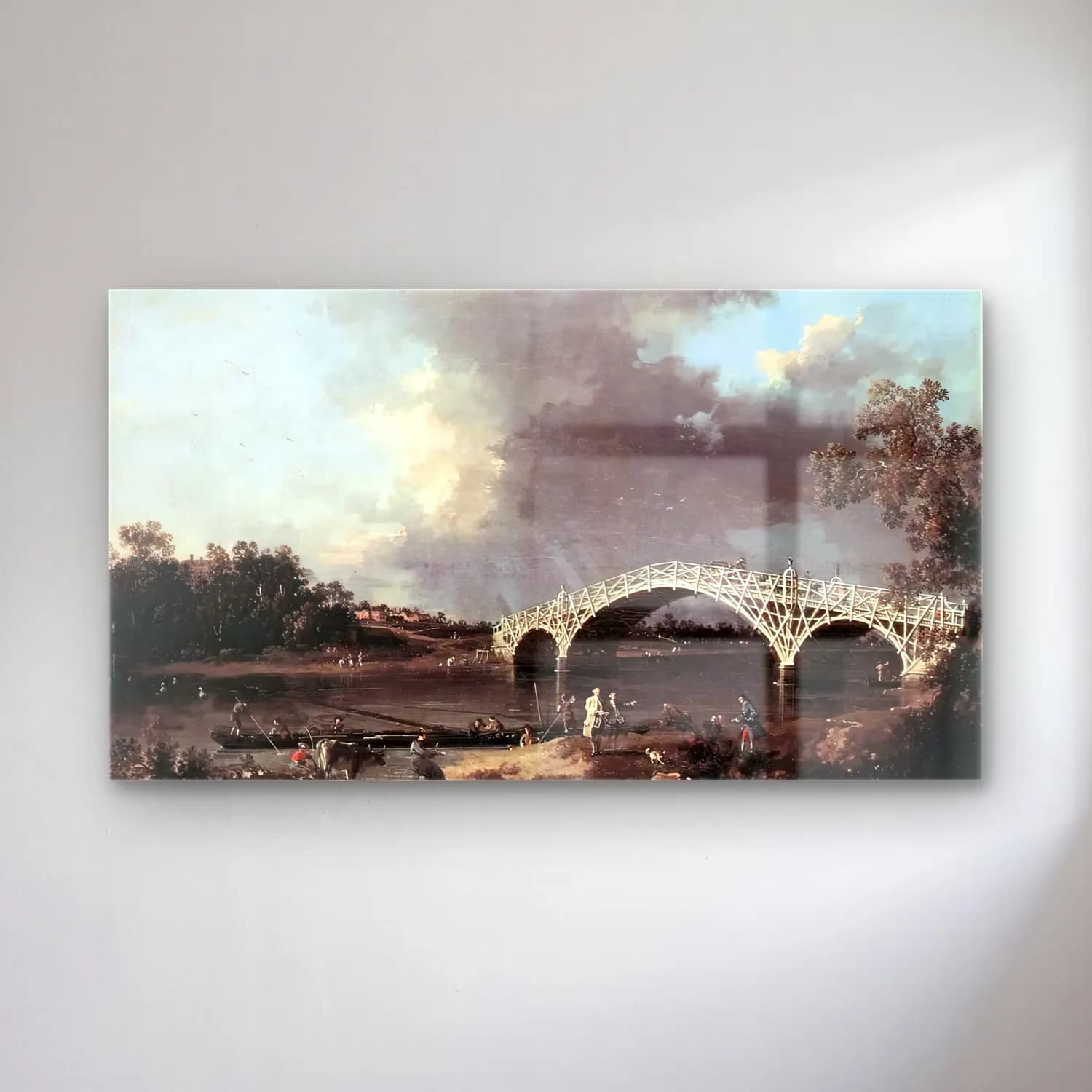 Yağlı Boya Köprü No. 4 cam tablo — Yağlı Boya Köprü No. 4 — yağlı boya köprü
