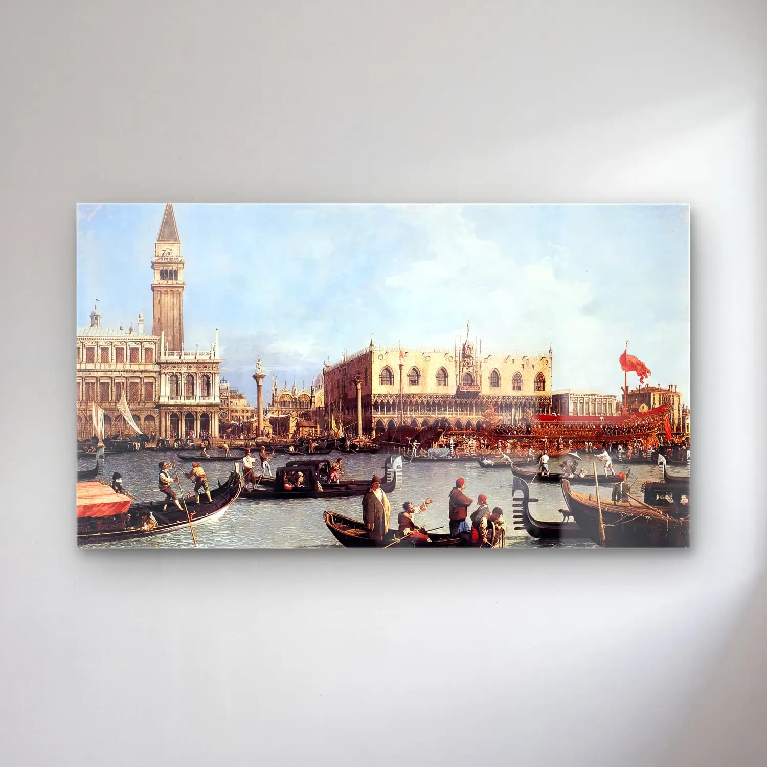 Yağlı Boya Venedik Kanalları No. 22 cam tablo — Yağlı Boya Venedik Kanalları No. 22 — yağlı boya venedik kanalları