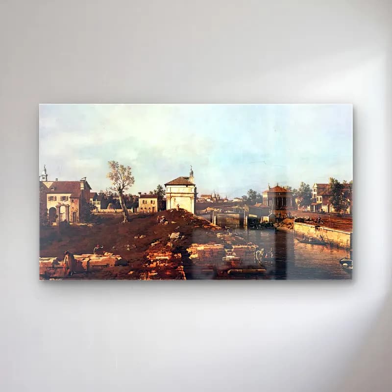 Yağlı Boya Roma No. 8 cam tablo — Yağlı Boya Roma No. 8 — yağlı boya roma