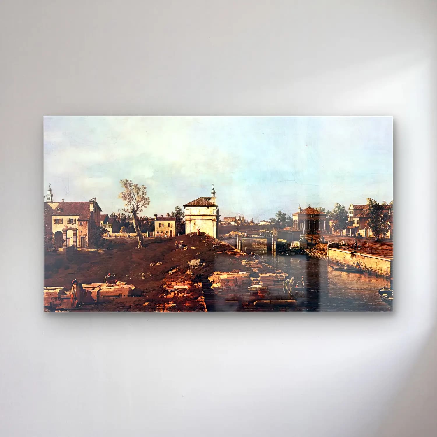 Yağlı Boya Roma No. 8 cam tablo — Yağlı Boya Roma No. 8 — yağlı boya roma