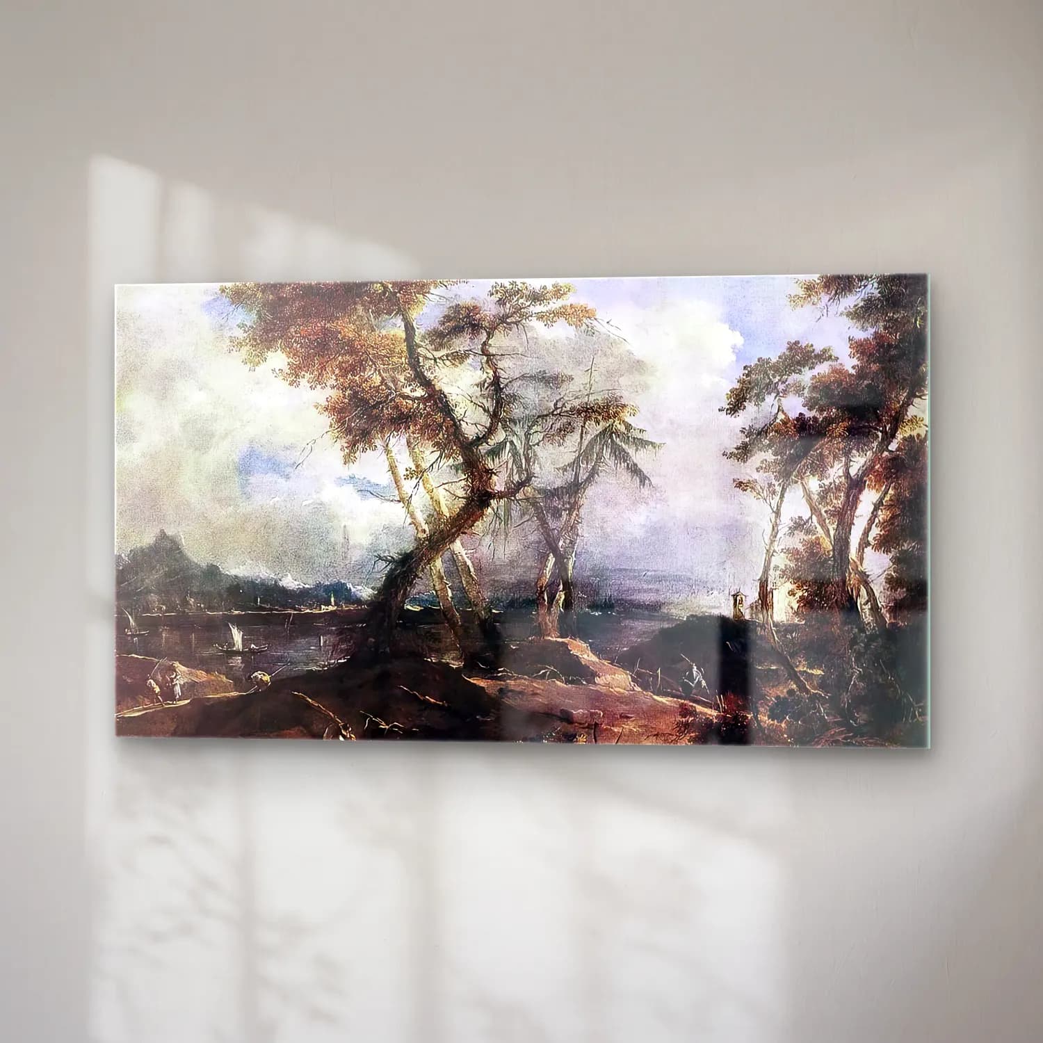Francesco Guardi – Landscape cam tablo — sağ açıdan görünüm