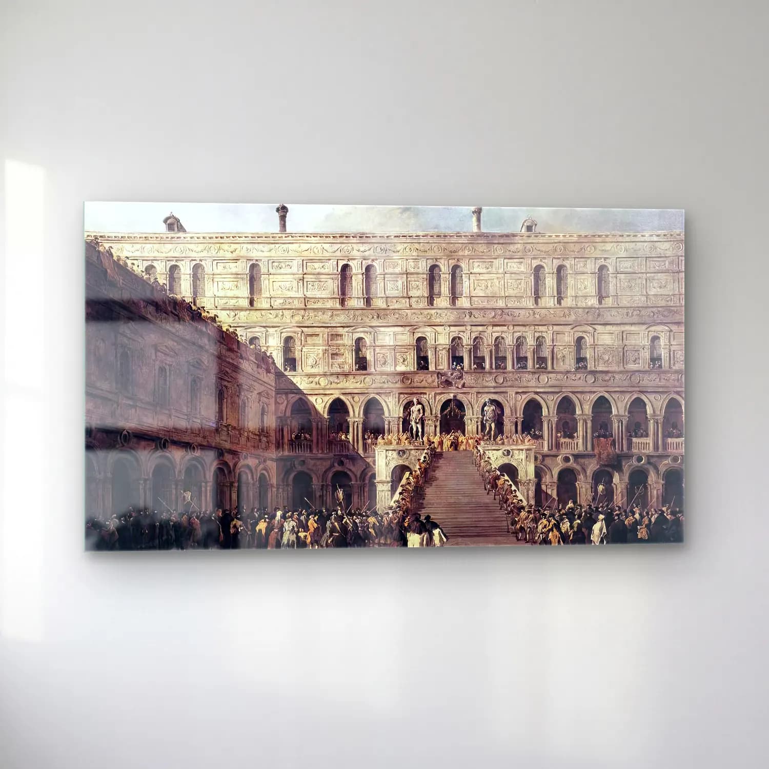 Francesco Guardi – The Coronation of the Doge cam tablo — sol açıdan görünüm