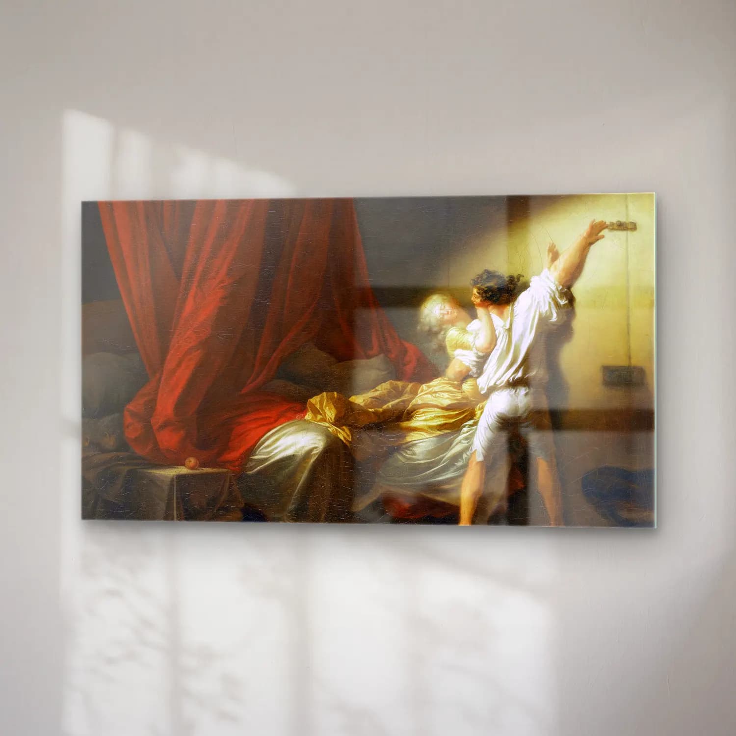 Jean-Honoré Fragonard – The Bolt cam tablo — sağ açıdan görünüm