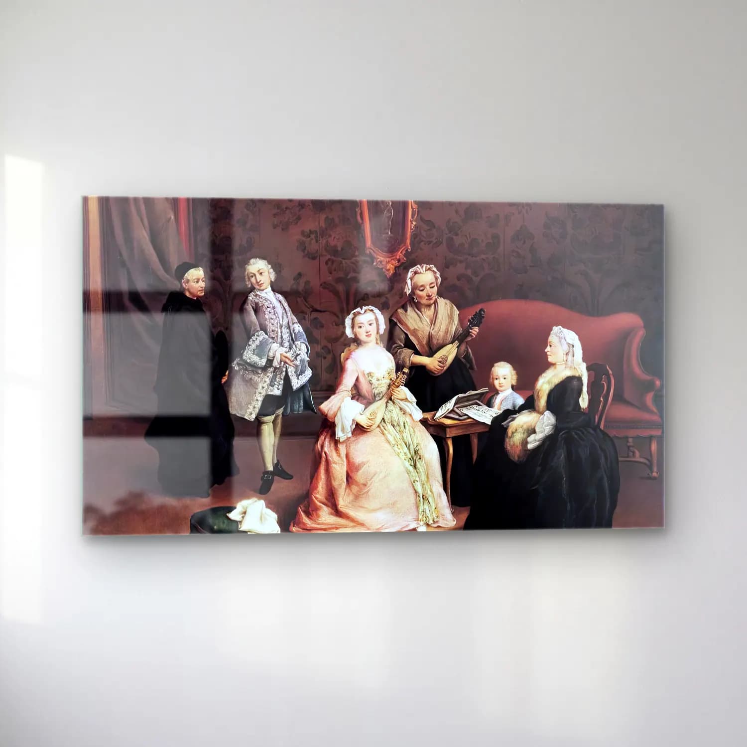 Pietro Longhi – The Little Concert cam tablo — sol açıdan görünüm
