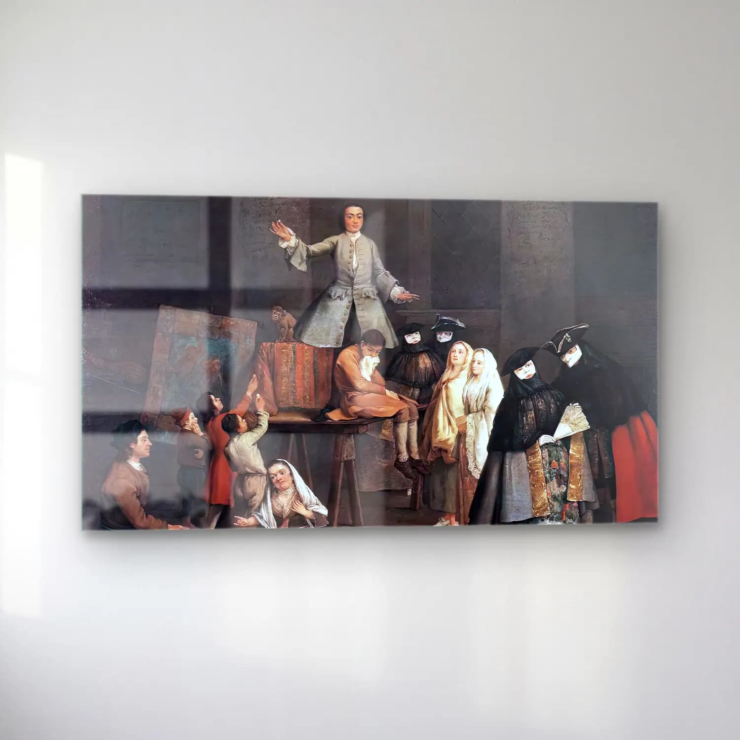 Pietro Longhi – The Tooth Puller cam tablo — sol açıdan görünüm