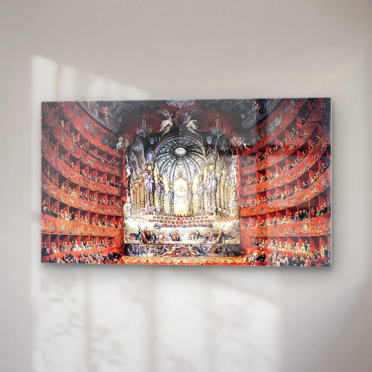 Giovanni Paolo Pannini – Musical Fête cam tablo — sağ açıdan görünüm