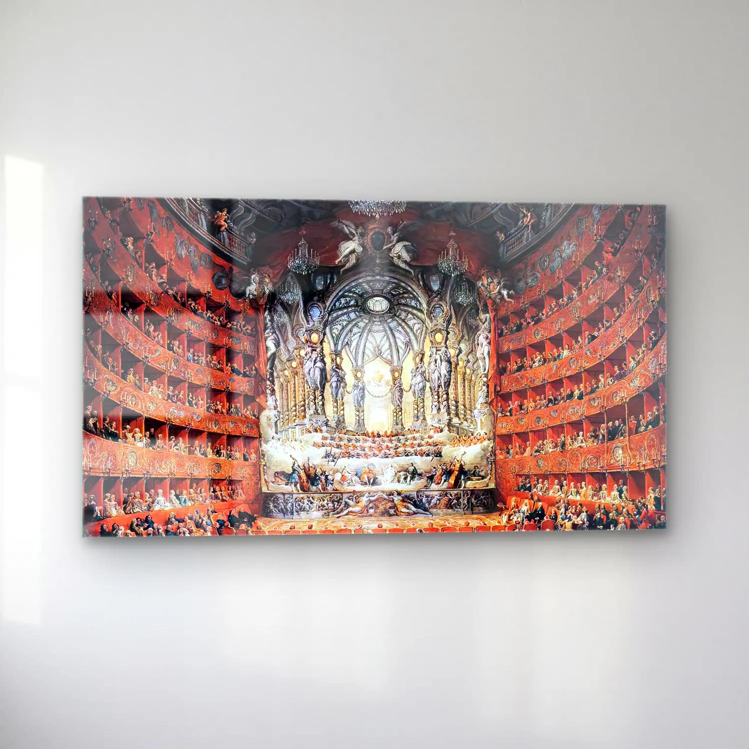 Giovanni Paolo Pannini – Musical Fête cam tablo — sol açıdan görünüm