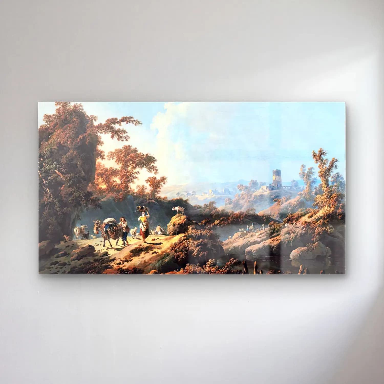 Jean-Baptiste Pillement – Autumn cam tablo — Jean-Baptiste Pillement – Autumn — yağlı boya dini sahne