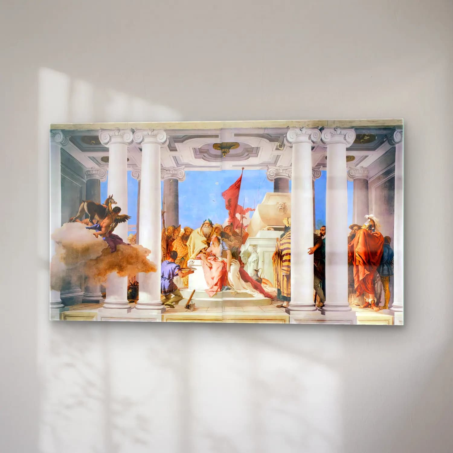 Giovanni Battista Tiepolo – The Sacrifice of Iphigenia cam tablo — sağ açıdan görünüm