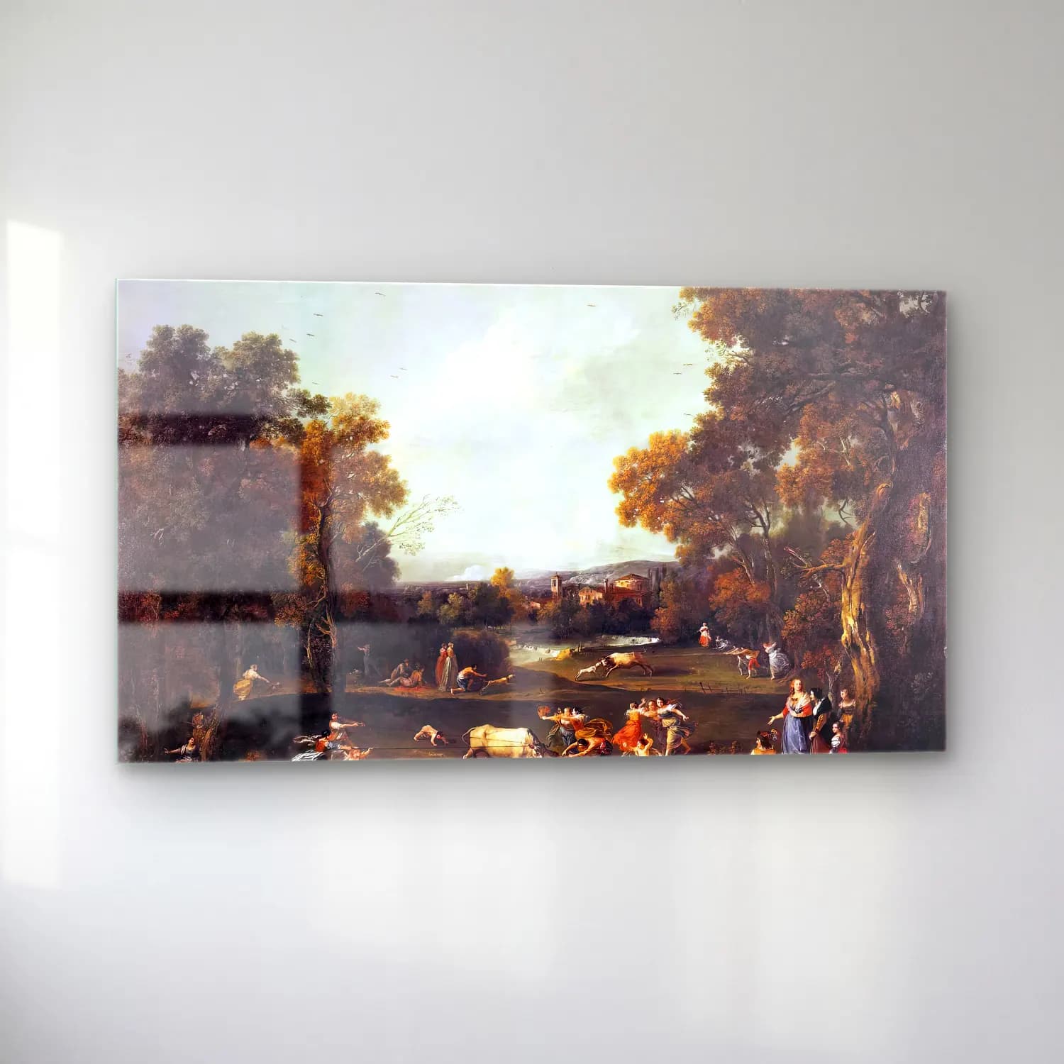 Francesco Zuccarelli – Bull-Hunting cam tablo — sol açıdan görünüm