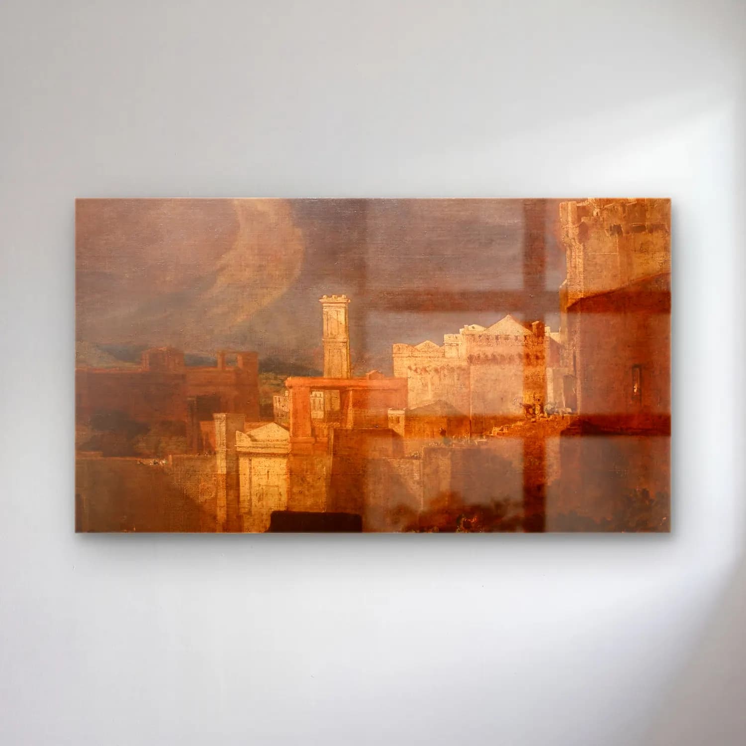 Joseph Mallord William Turner – Jmw turner, la decima piaga d egitto cam tablo — Joseph Mallord William Turner – Jmw turner, la decima piaga d egitto — yağlı boya roma