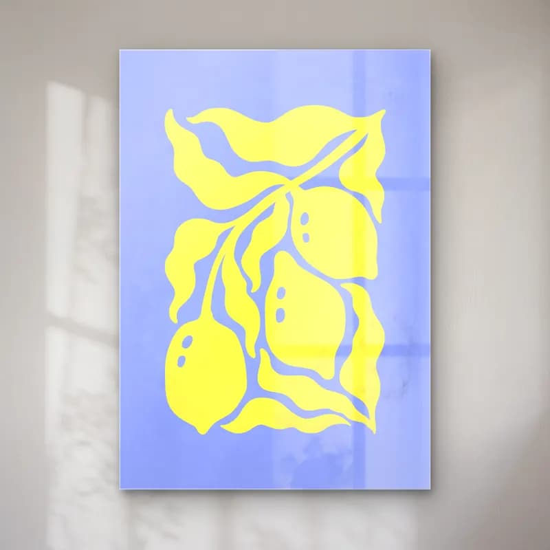 Pastel Limonlar cam tablo — Pastel Limonlar — pastel limonlar