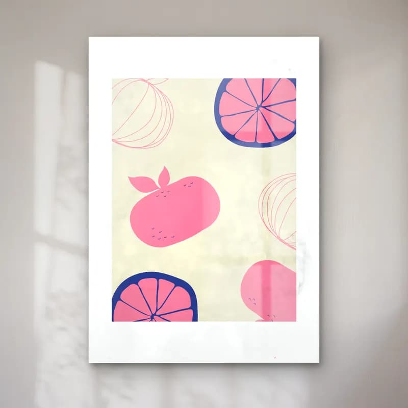 Pastel Karpuz – Pembe Tonlar cam tablo — Pastel Karpuz – Pembe Tonlar — pastel karpuz