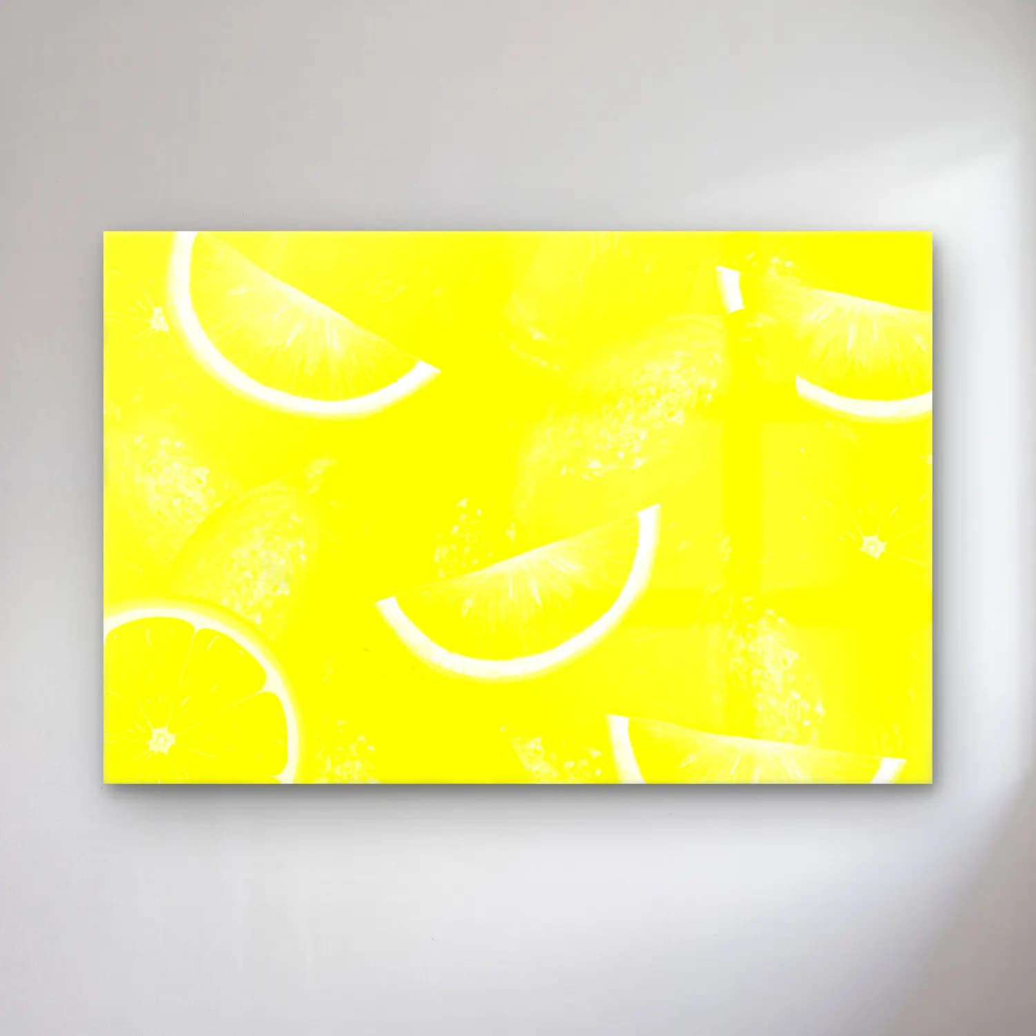 Retro Limonlar – Sarı Tonlar cam tablo — Retro Limonlar – Sarı Tonlar — retro limonlar