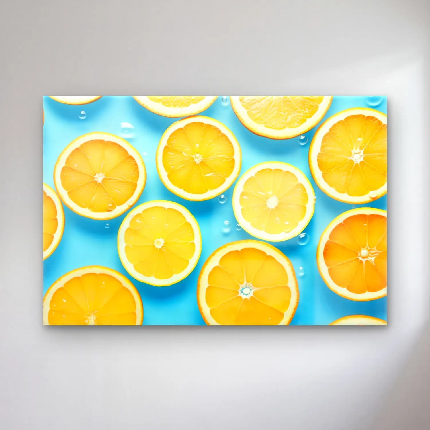 Pastel Portakallar No. 5 cam tablo — Pastel Portakallar No. 5 — pastel portakallar