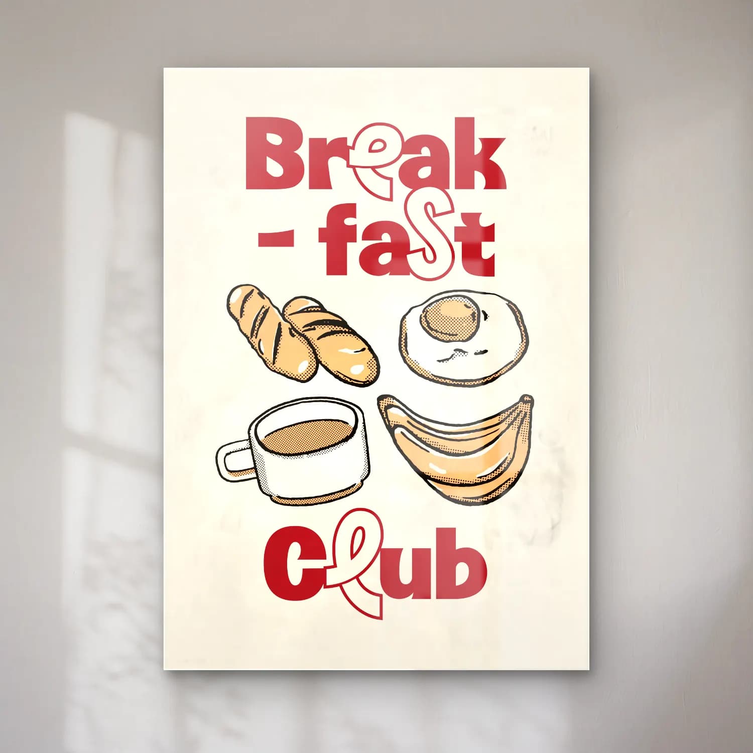 Vintage Poster Ekmek ve Pastalar cam tablo — Vintage Poster Ekmek ve Pastalar — vintage poster ekmek ve pastalar