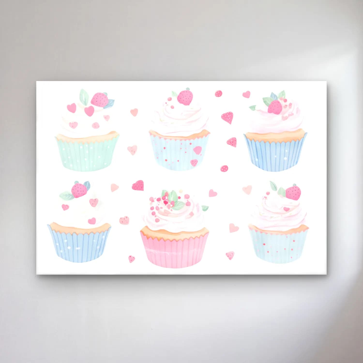Pastel Tatlılar No. 8 cam tablo — Pastel Tatlılar No. 8 — pastel tatlılar