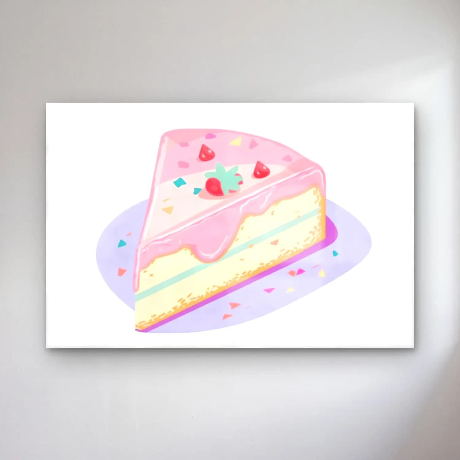 Pastel Tatlılar No. 10 cam tablo — Pastel Tatlılar No. 10 — pastel tatlılar