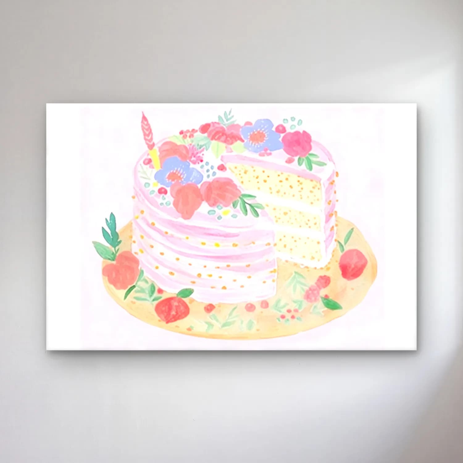 Pastel Tatlılar No. 12 cam tablo — Pastel Tatlılar No. 12 — pastel tatlılar