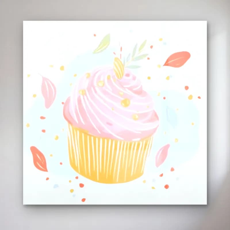 Pastel Tatlılar No. 13 cam tablo — Pastel Tatlılar No. 13 — pastel tatlılar