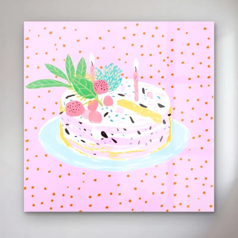 Pastel Tatlılar No. 15 cam tablo — Pastel Tatlılar No. 15 — pastel tatlılar
