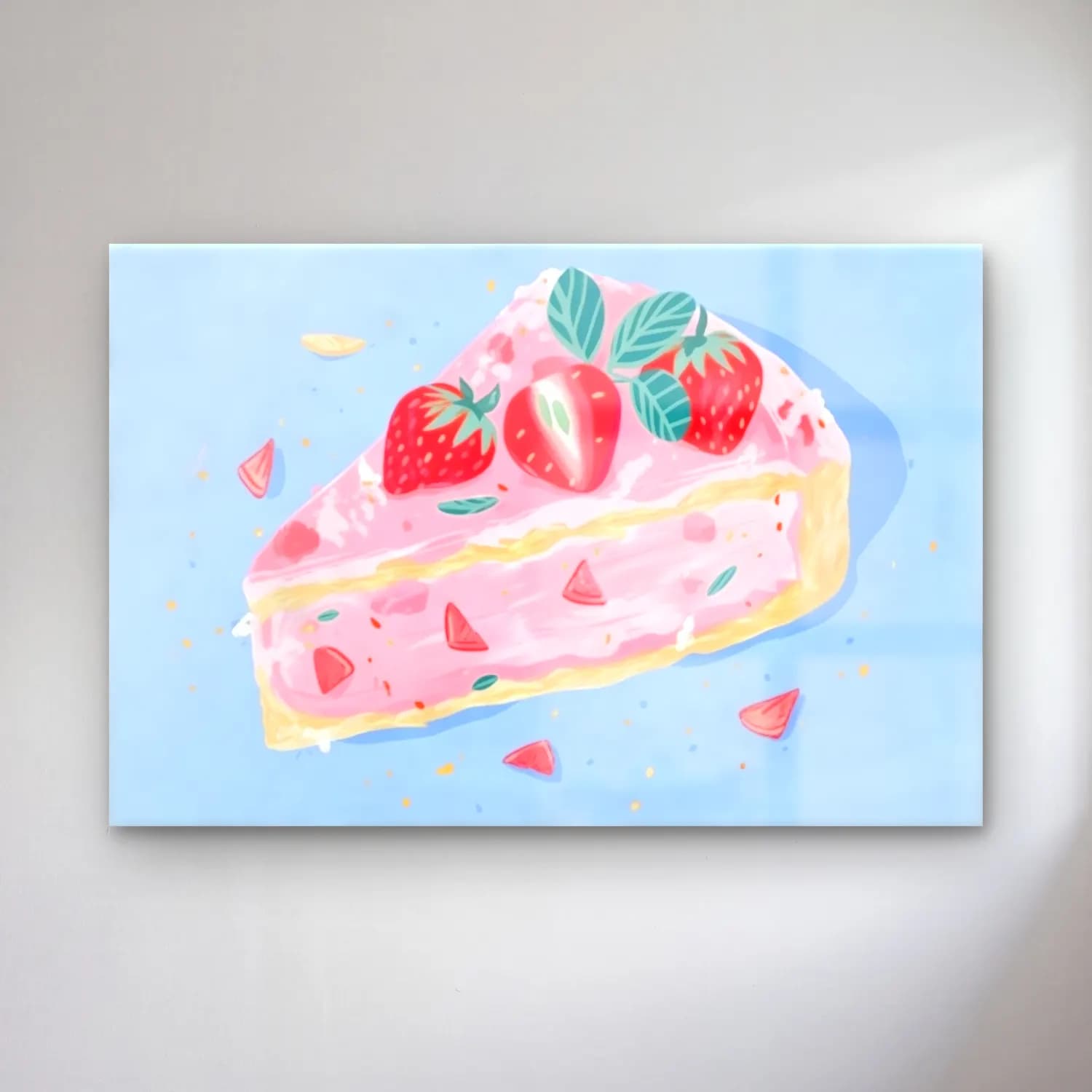 Pastel Tatlılar No. 19 cam tablo — Pastel Tatlılar No. 19 — pastel tatlılar