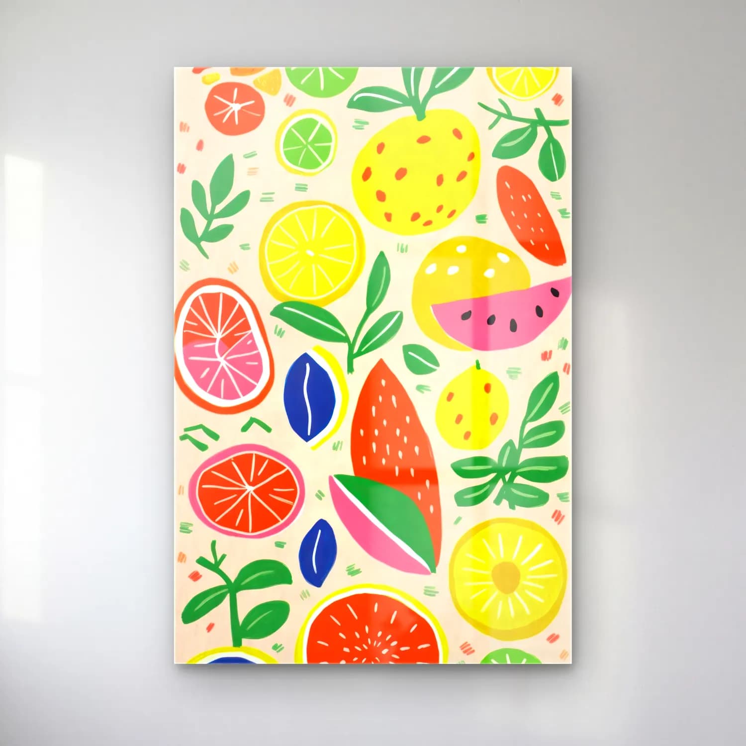 Maksimalist Limonlar – Turuncu Tonlar cam tablo — Maksimalist Limonlar – Turuncu Tonlar — maksimalist limonlar
