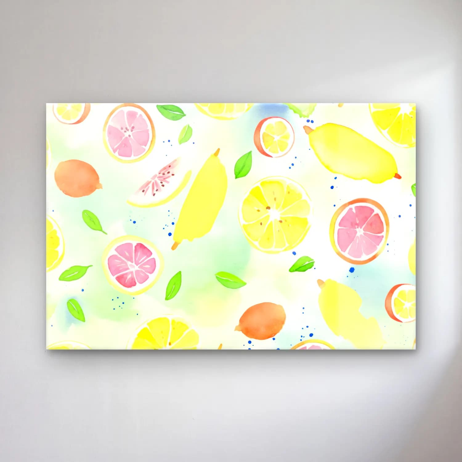 Pastel Limonlar – Sarı Tonlar cam tablo — Pastel Limonlar – Sarı Tonlar — pastel limonlar