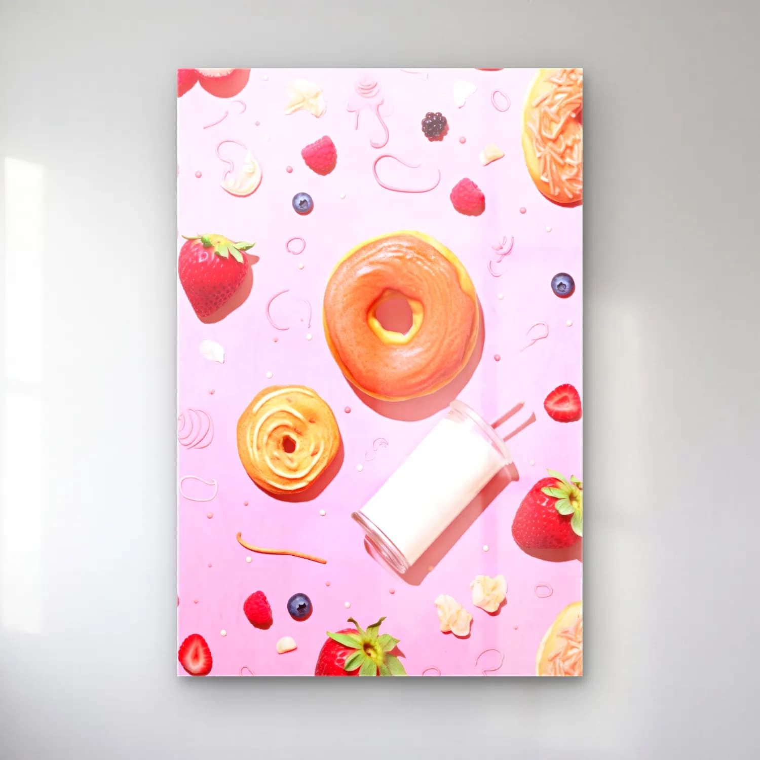 Pastel Tatlılar No. 28 cam tablo — Pastel Tatlılar No. 28 — pastel tatlılar