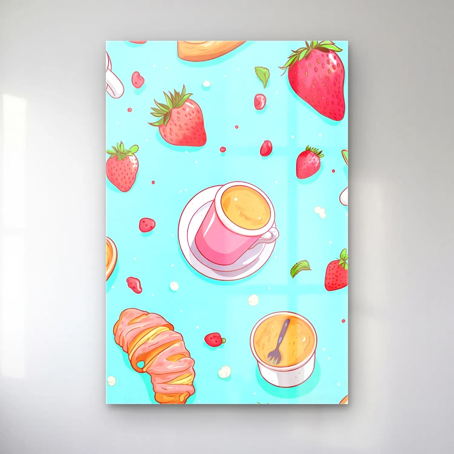 Pastel Tatlılar No. 30 cam tablo — Pastel Tatlılar No. 30 — pastel tatlılar