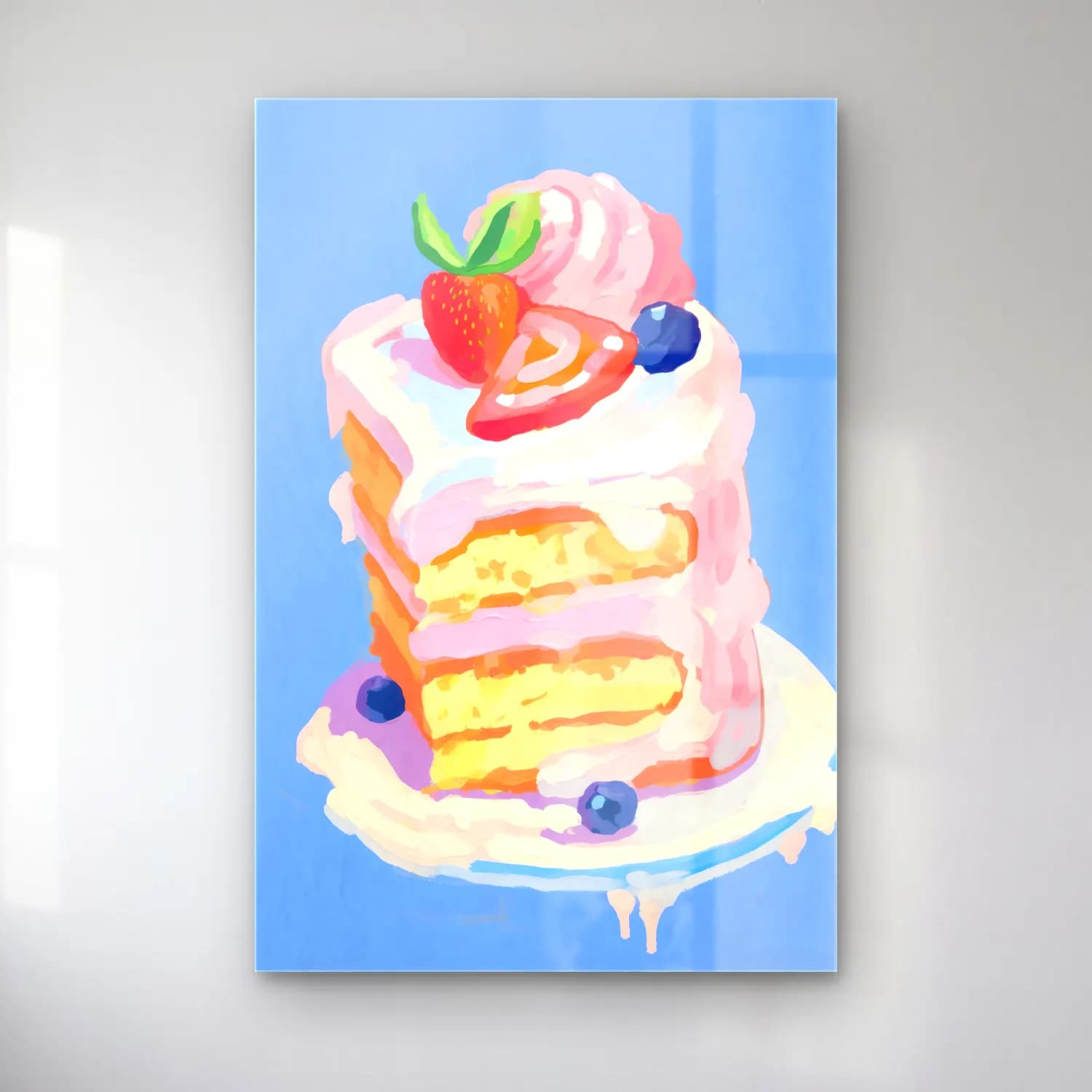 Pastel Tatlılar No. 32 cam tablo — Pastel Tatlılar No. 32 — pastel tatlılar